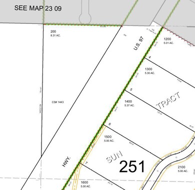 Property outline plain