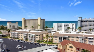 Rear parking lot view