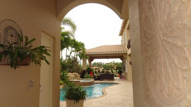 Iron Gate Into Courtyard