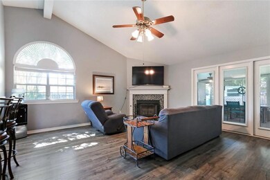 With tall Ceilings, fireplace and the bonus of bei