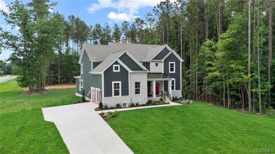 Craftsman inspired home with a front lawn