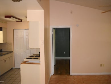 Vaulted Open Floor plan View