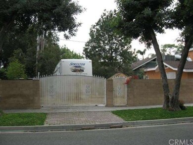 RV parking at the back of the home