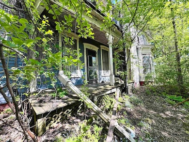 Side covered porch needs repair