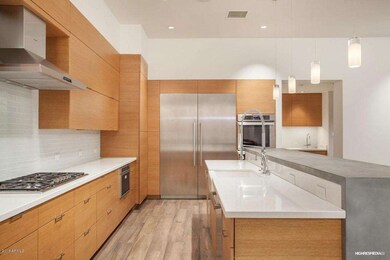 Kitchen Island with Concrete Counter