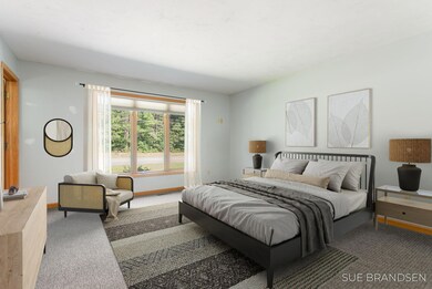 Staged Primary Bedroom