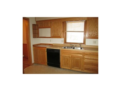 Newly updated kitchen with dishwasher and all oak 