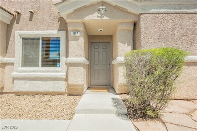 Doorway to property with stucco siding