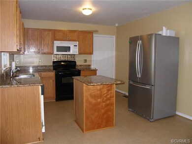Closer view of the Kitchen