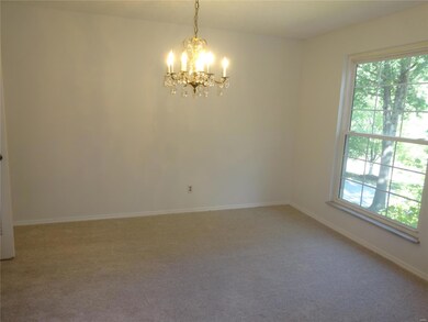 Dining room with alot of natural light