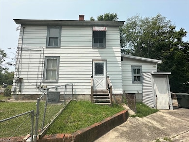 Side view of home