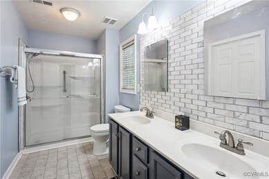 The Primary Bathroom features a spacious Walk-In Shower.