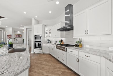 Gorgeous Backsplash & Hood