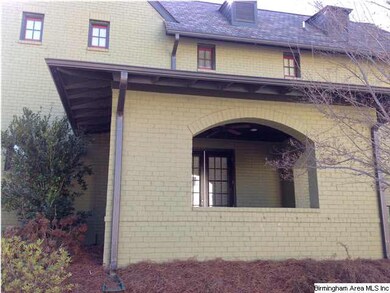 Great covered side porch to sit and relax.  Only t