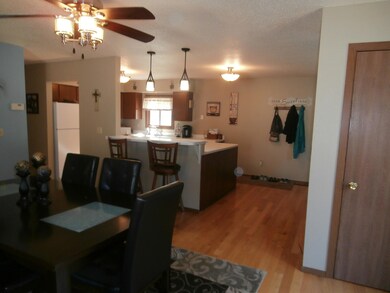 Kitchen dining area