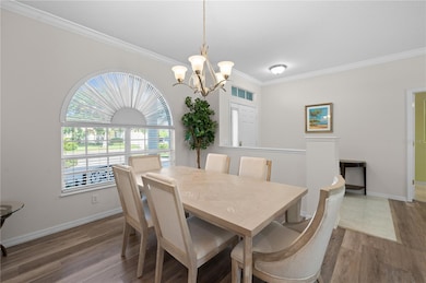 Separate dining room
