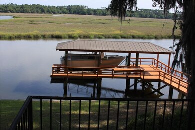 Dock from deck of home
