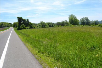 Along roadside facing South