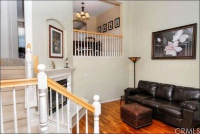 Entry level living room with gas fireplace.  Lots 