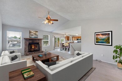 Picture is of digitally staged furniture to give y