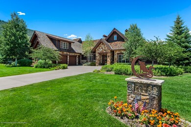Driveway and front of the house