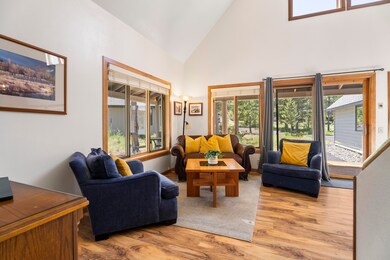 Vaulted great room