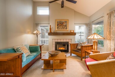 Living Room w/ cool lines & space