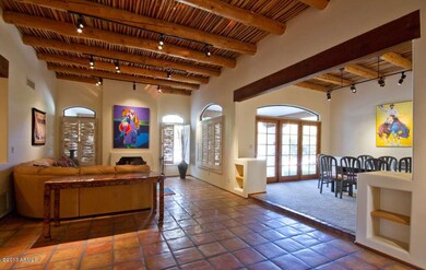 Living Room, w/Dining Room (right)