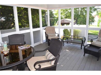 Sunroom. sunroom/screened porch with trex decking