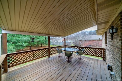 VIEW OF COVERED DECK...