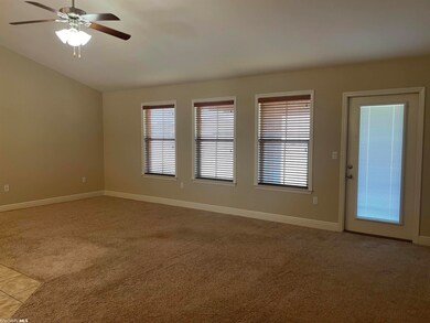 Spacious Living Room open to Kitchen/ Dining