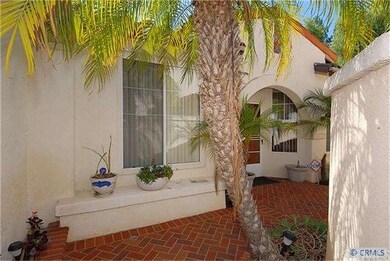 Front entry patio