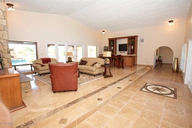 Living room, full bar