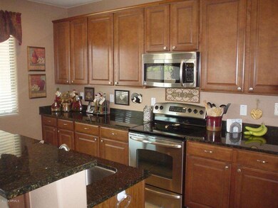 Kitchen with island