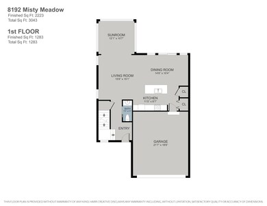 8192 Misty Meadow 1st Floor