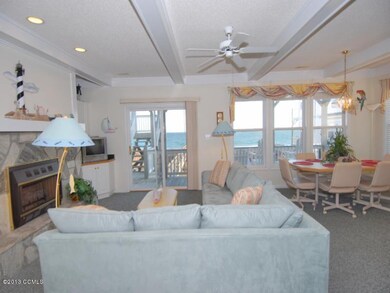 Oceanfront  views from living/dining