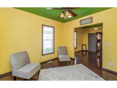 Inviting main floor living room leads to formal di