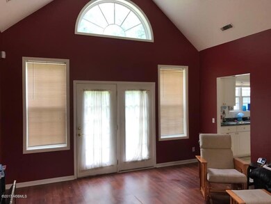 Family Room with French Door