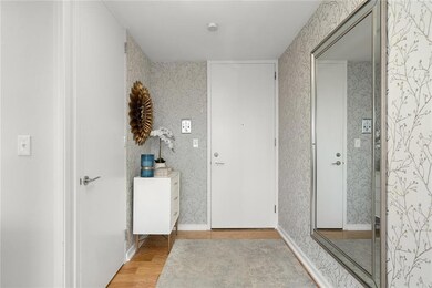 Entry to unit with coat closet
