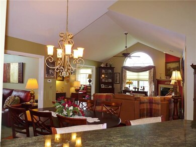 Your gorgeous view of the open floor plan while co