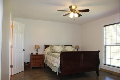 Master Bedroom has Full Bath & Walk-in Closet