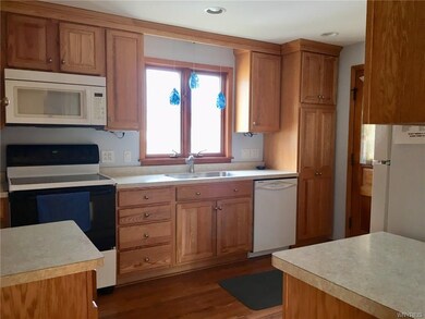 Beautiful Oak Cabinets in remodeled kitchen - all 