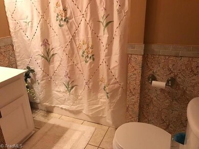 Hall bath on main level