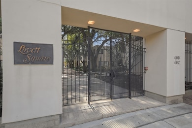 Lovett Square is a quaint, gated complex in the he