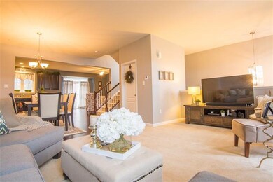 Truly shows how open the floor plan is in this hom