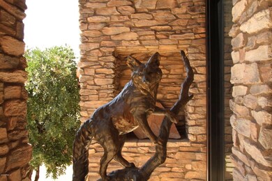 Fox at front door