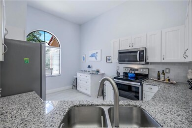 Wood cabinetry and granite countertops