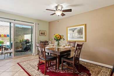 Dining Room Leading Out to Patio