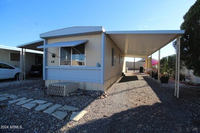 front of the home
