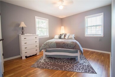All bedrooms have wood flooring